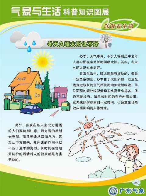 冬天久晒太阳也不好