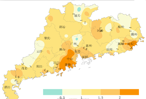 广东省农业气象周报（2017年第38期）