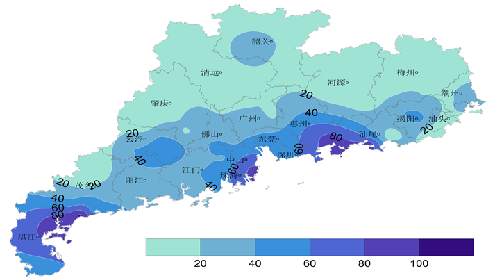 广东省农业气象周报(2017年第43期)