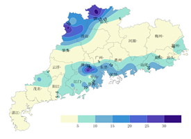 广东省农业气象周报（2018年第10期）