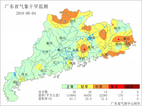 广东省农业气象周报(2018年第23期)