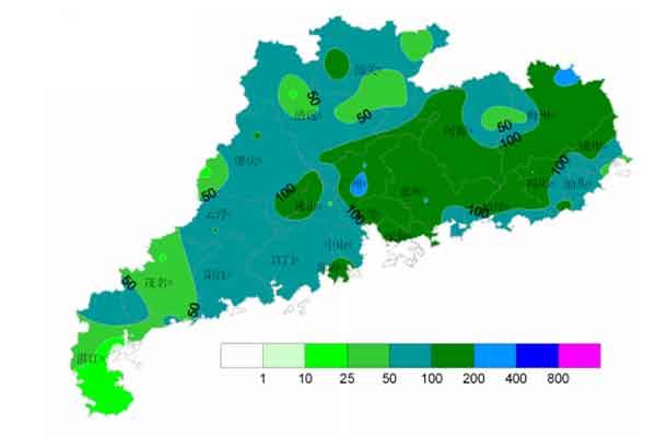 广东省农业干旱监测预报（2015年第17期）