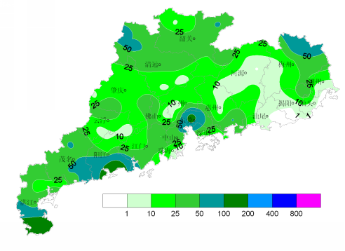 广东省农业干旱监测预报（2015年第20期）
