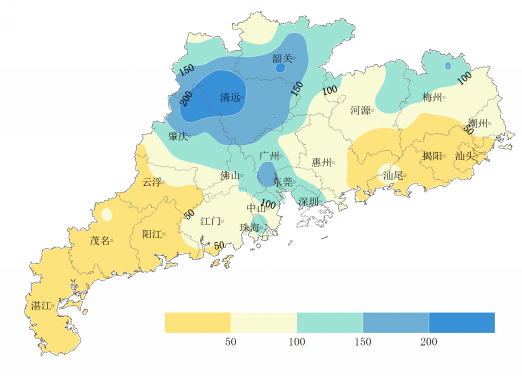 广东省农业干旱监测预报（2016年第07期）