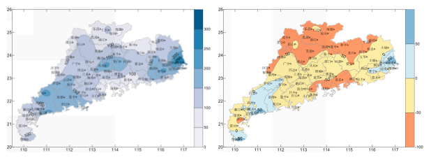 广东省2017年4月：4月我省气温略偏高、降水偏少、日照偏多