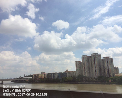 未来三天广东依旧炎热，午后有局地雷雨