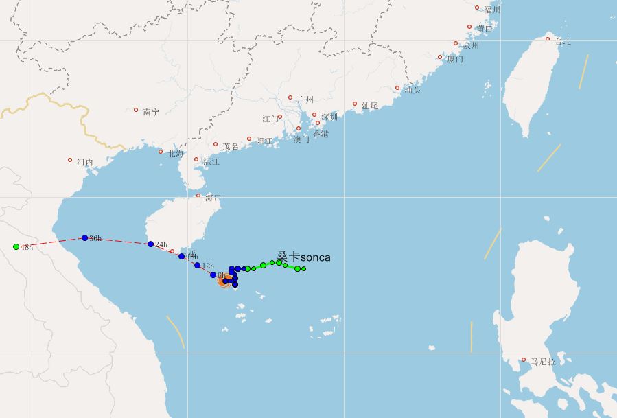 24-25日粤西多雷雨，后期广东大部转炎热