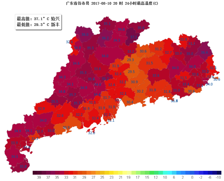 11日广东大部仍有雷雨,12-14日渐转晴热