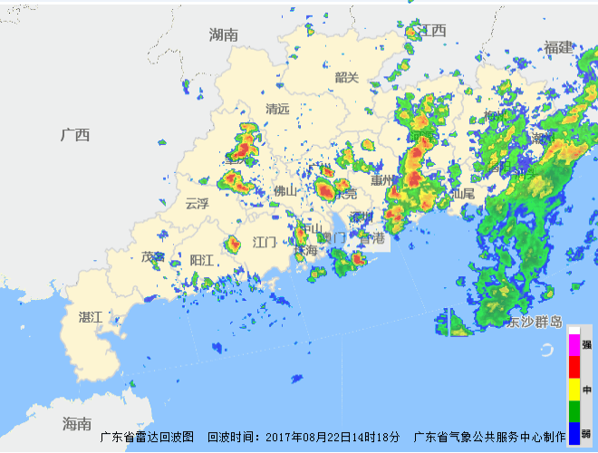 台风“天鸽”23日将登陆深圳到吴川沿海