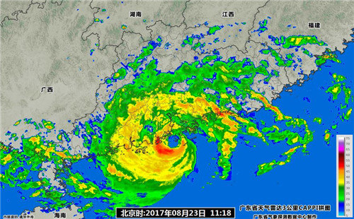 “天鸽”即将袭击广东