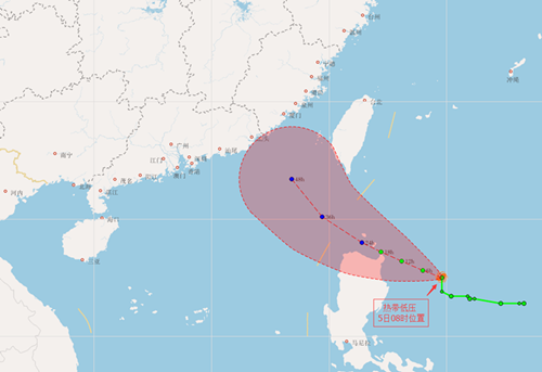 三天内广东大部多云有阵雨