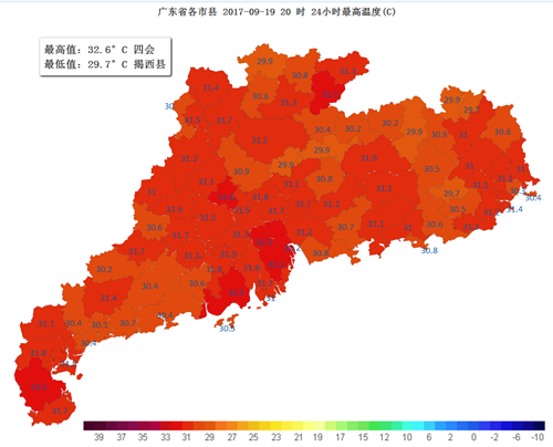 未来几天我省天气仍较炎热 南部沿海市县有（雷）阵雨