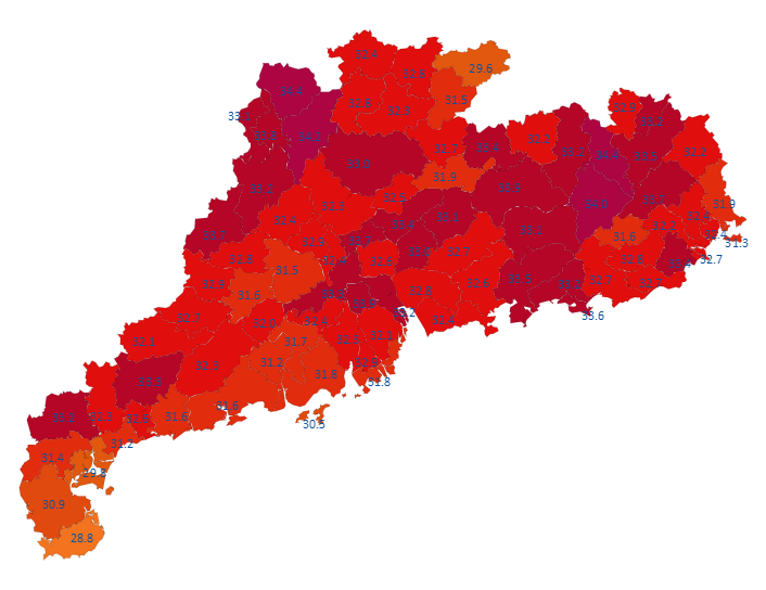 未来三天我省大部晴到多云 9日雷州半岛降水趋于明显