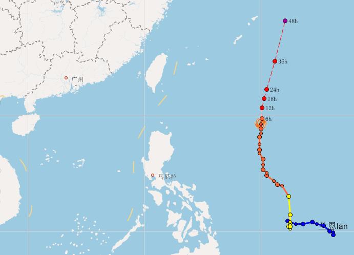 22-23日广东大部晴天 气温小幅下降