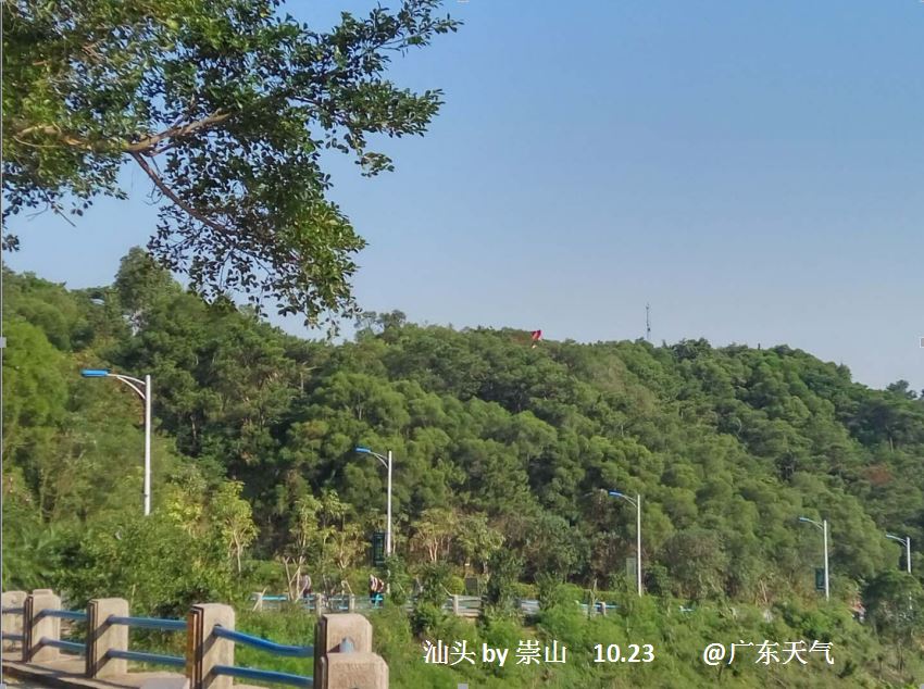 23-26日广东大部天晴干燥 海上风力加大