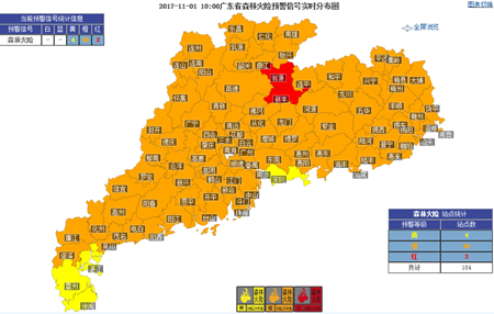 广东持续晴朗干燥 注意用火安全