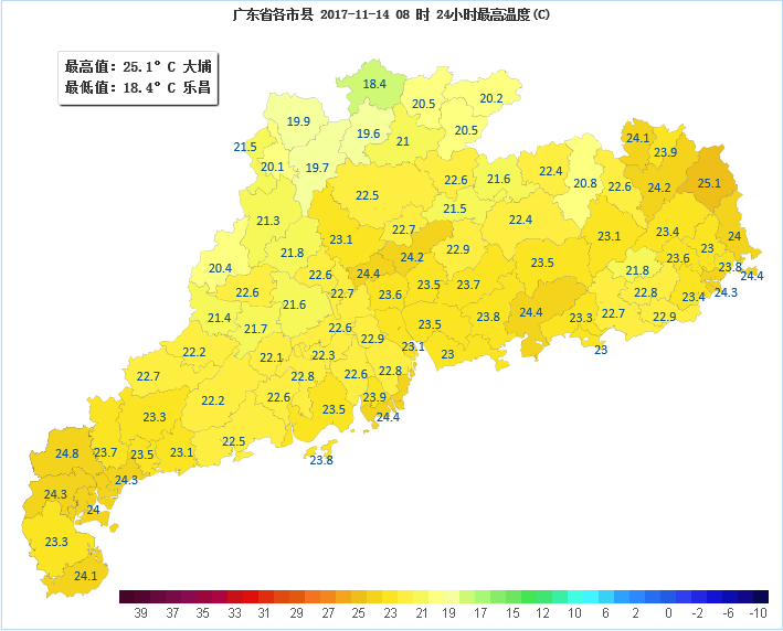 14-15日我省大部有小雨天气清凉 16-17日气温回升雾增多能见度转差