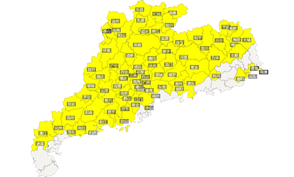 19-21日广东维持阴冷