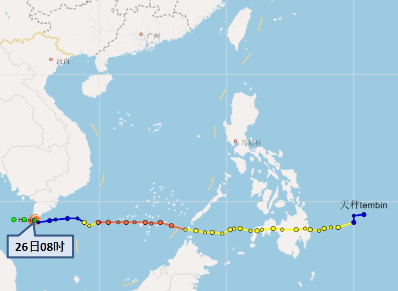 28日广东云量增多局部有小雨，29日转晴天