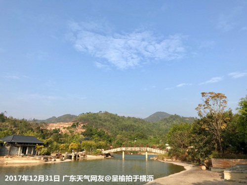 未来三天广省多云到晴 早晚较冷