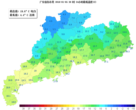 6-7日广东有大到暴雨 8-9日强冷空气入粤