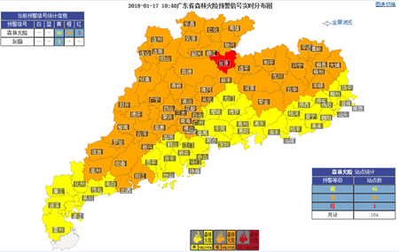 18日夜间到19日广东转阴雨天气
