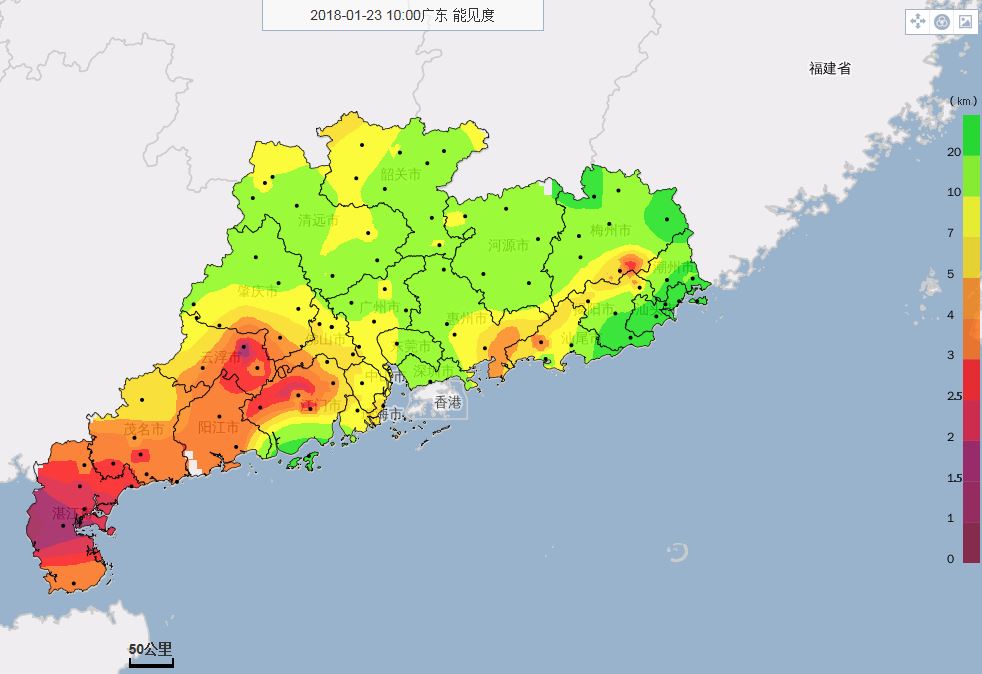受冷空气影响，26日降温转阴雨，雾霾结束 