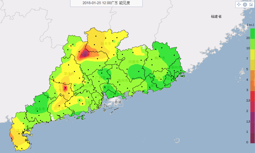 未来几天冷空气活跃 28日起广东转阴雨寒冷