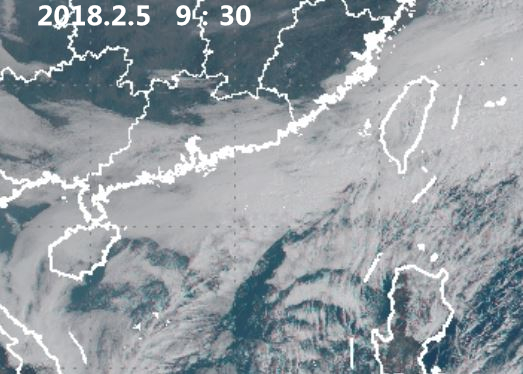 6-8日广东云量时多时少，依然寒冷