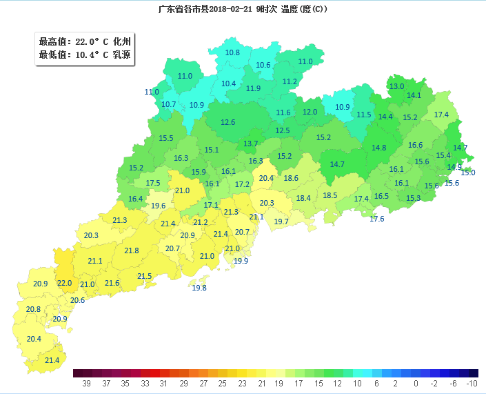 今明两天我省气温持续下降 初八起气温回升
