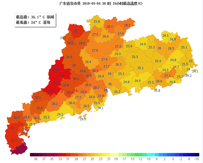 5日我省中北部仍有雷雨 7日夜间到8日气温急降