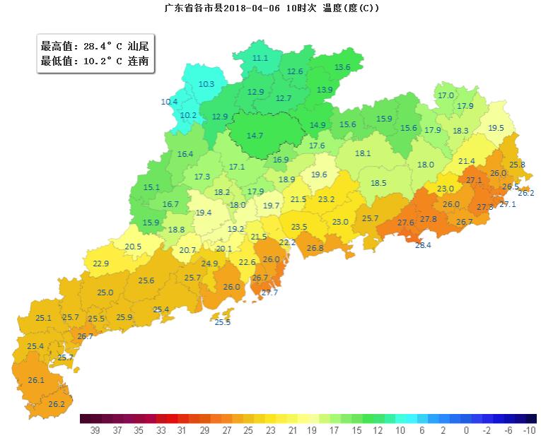7-8日广东省自北向南先后转多云到晴
