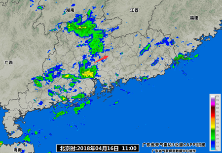 16日广东仍有雨 17日自北向南转多云