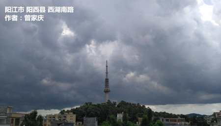 今天粤西和珠三角有雨 12-13日广东大部多云