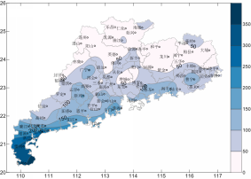 气象盘点|广东省2017年10月我省气温略偏高,降水显著偏多,日照正常。