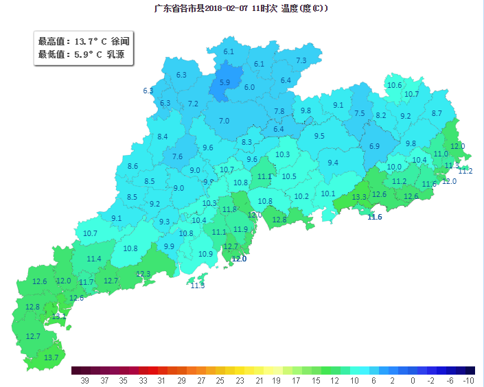 综合消息|8日我省大部多云间晴 9日东部小雨 10日冷空气致北部降温