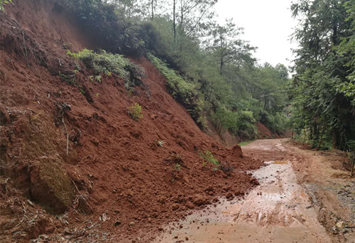 综合消息|暴雨袭击 广东龙川出现滑坡险情