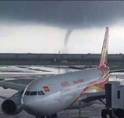 综合消息|深圳市天文台近海惊现“龙吸水”