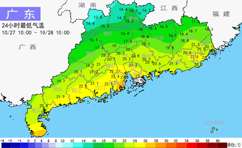冷空气影响早晚清凉 干晴天气持续