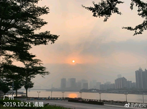 21-22日广东干晴为主 23-24日西部有小雨