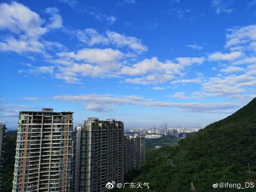 炎热重回 偶有雷雨