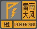 雷雨大风预警信号